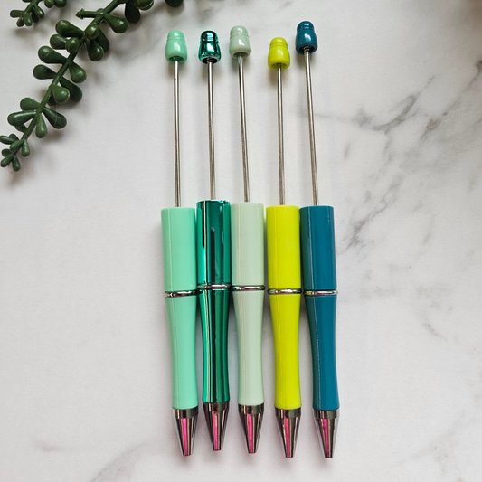 Green shades pen set